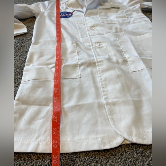NASA Junior Rocket Scientist Lab Coat, Size 6-8 Dress up - Picture 8 of 8